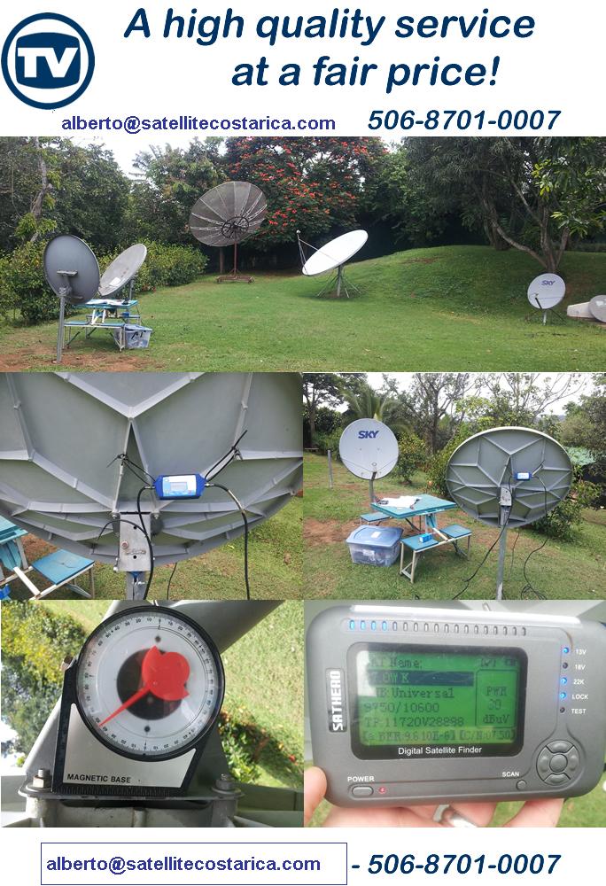 satellite costa rica